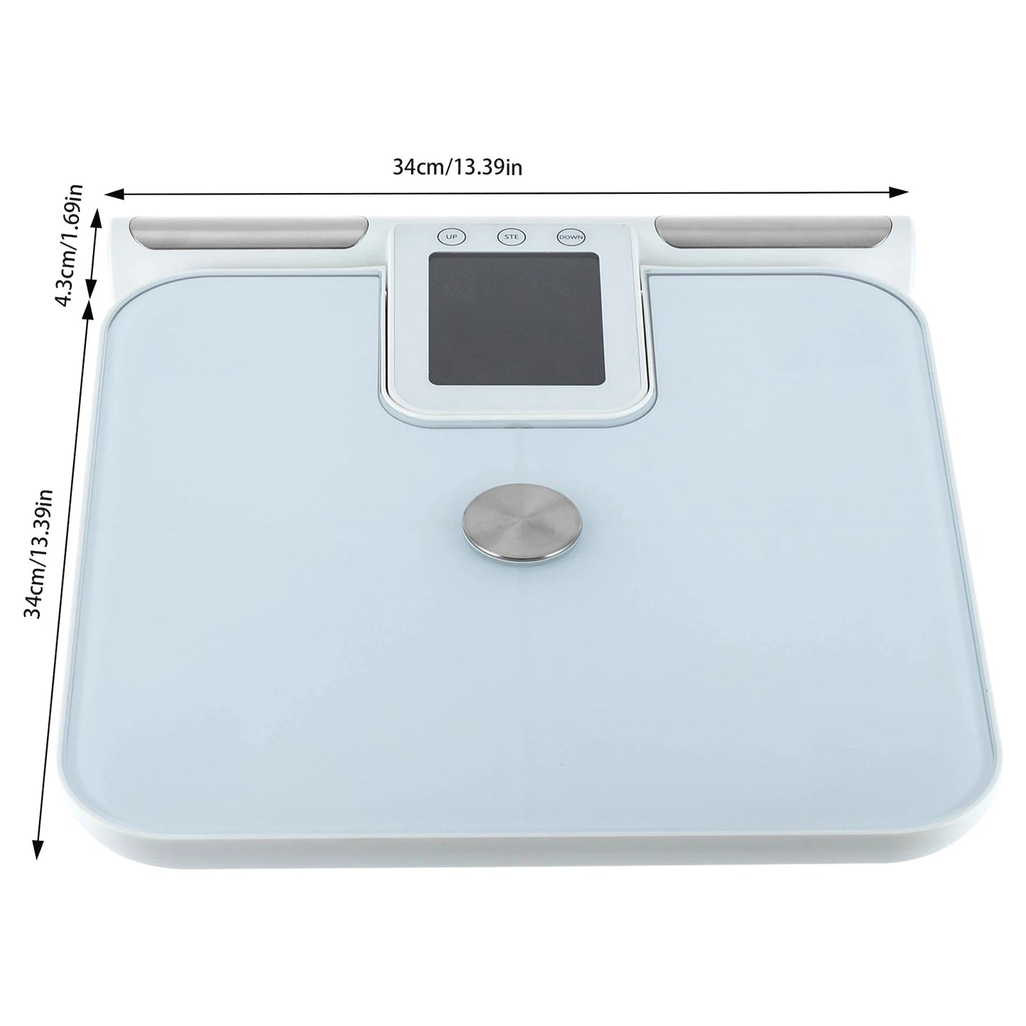 Eight-electrode Intelligent Body Fat Scale Weight BMI Bluetooth Connection Easy to Carry for Pets in Hospitals Homes