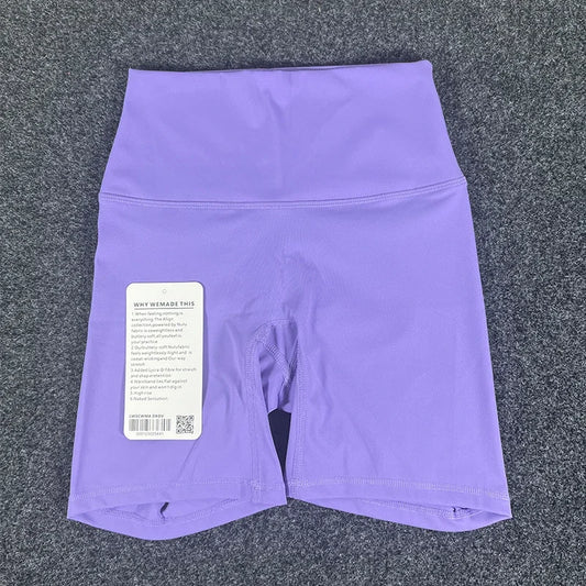 PKWYKLRECN Womens Yoga Shorts High Waist Pockets Breathable
