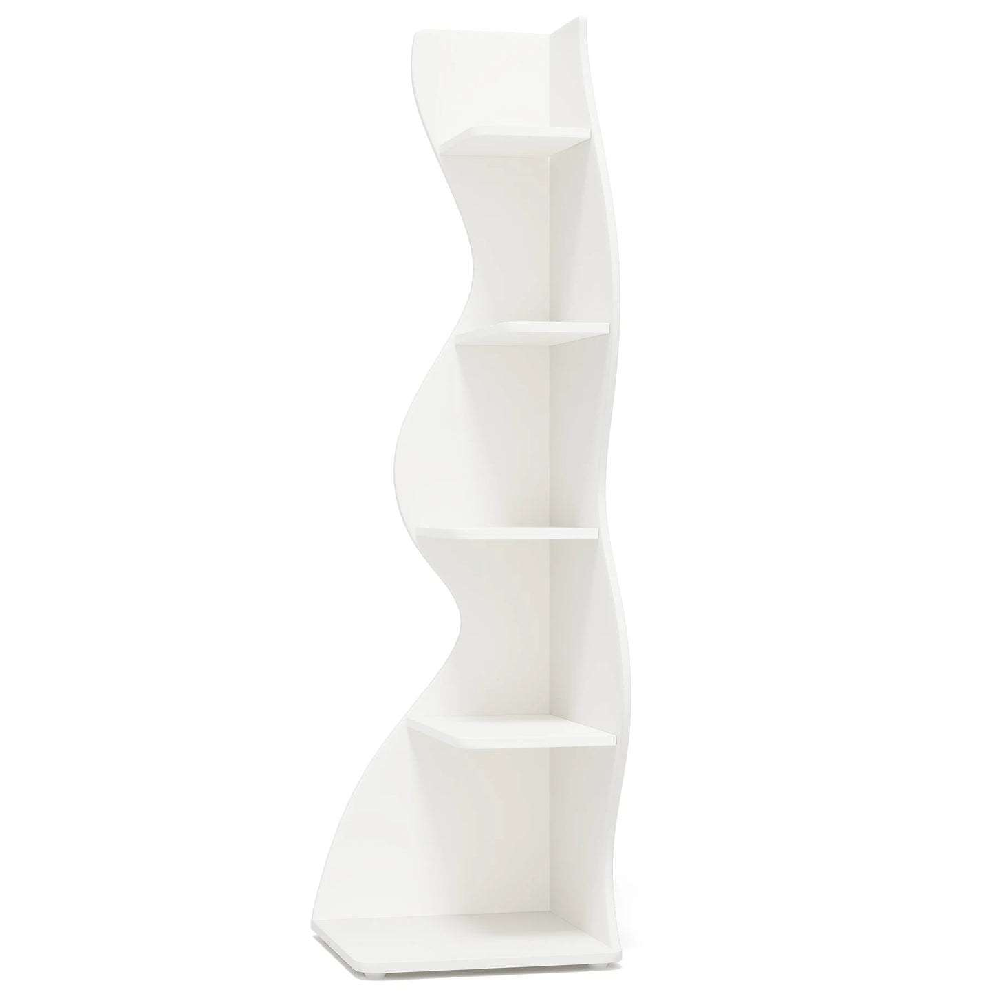 Tribesigns 5 Tier Corner Shelf Wall Bookshelf Plant Stand