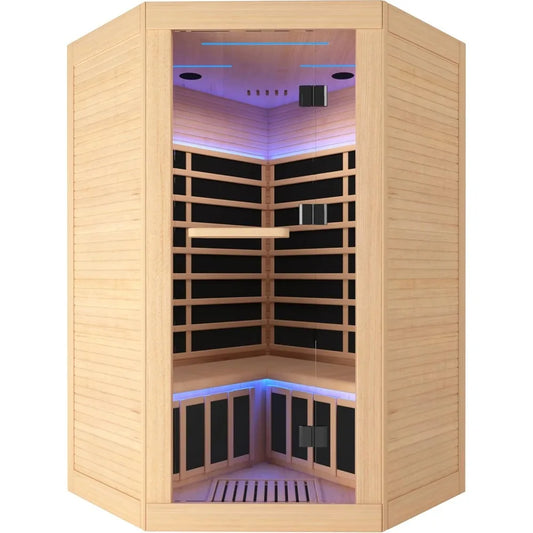 DUTRIEUX Far Infrared Home Sauna With Oxygen Bar 2To3 Person
